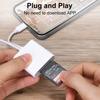 FONKEN Multifunction Card Reader Type C/Lightning To SD/TF/USB Memory Card Adapter For PC Laptop Phone U Disk