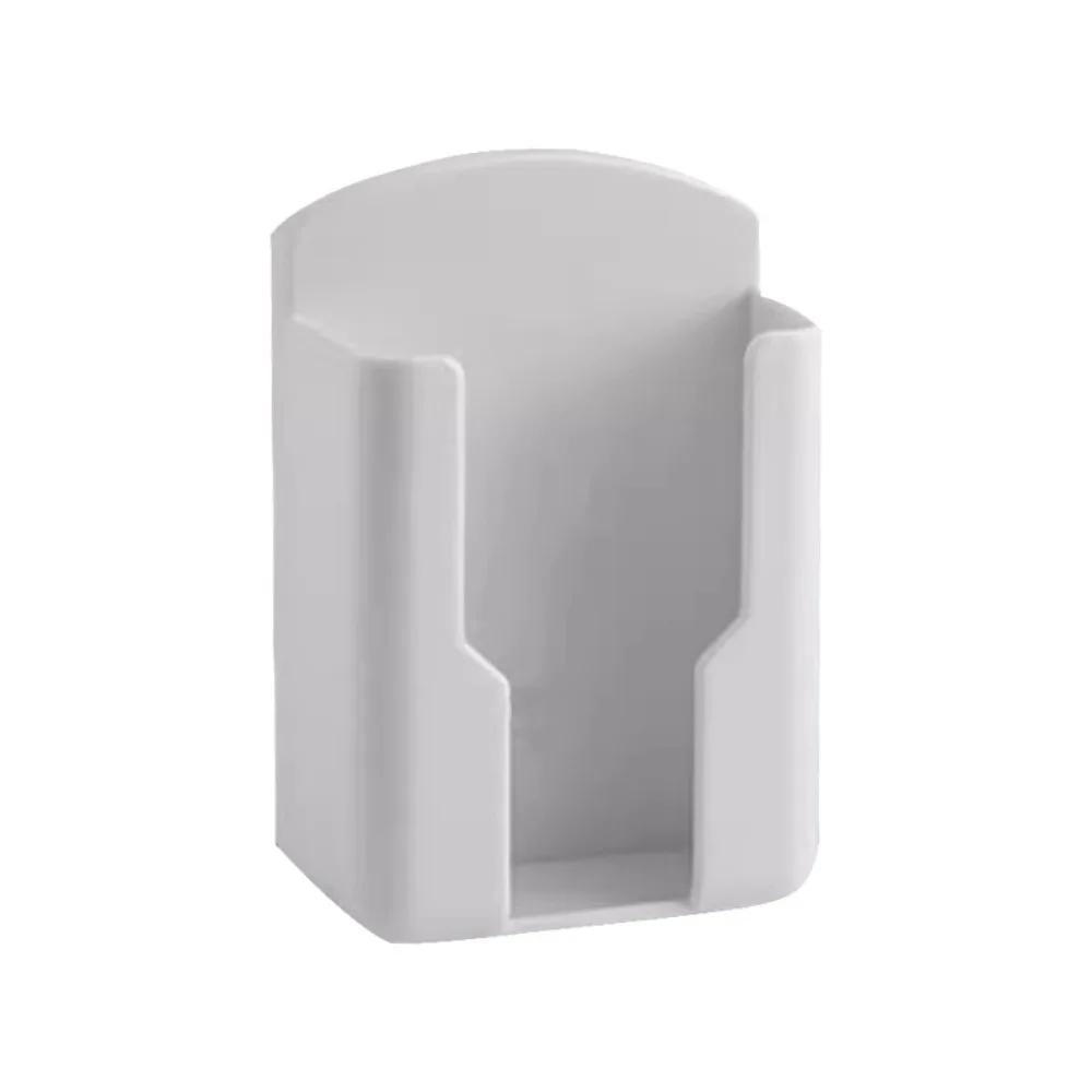 

Universal Remote Control Holder Adhesive No Punching Required Storage Box Air Conditioning TV Wall Mounted белый