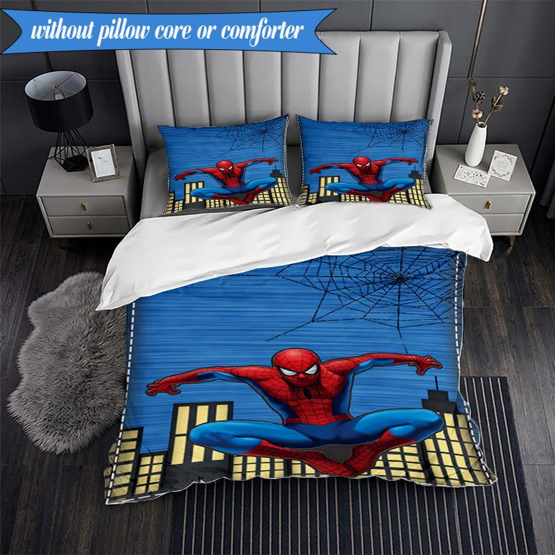 Spider 3pcs K-pop Music Group Bedding set,Ideal for Bedroom, Dormitory,Including Duvet Cover And 2pcs Pillowcases,Fan Gifts