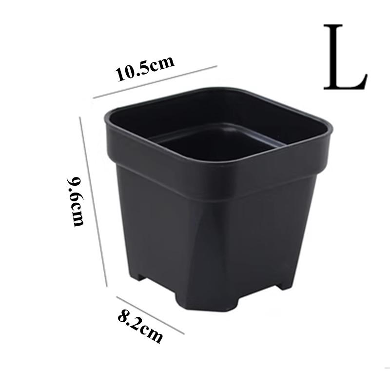 Nowe Zagęszczone Doniczki na Kwiaty Sukulenty Roślina Mała Kwadratowa Doniczka Kaktus Mini Bonsai Doniczka Podstawka Kreatywny Wystrój Domu Biura Narzędzie Ogrodowe