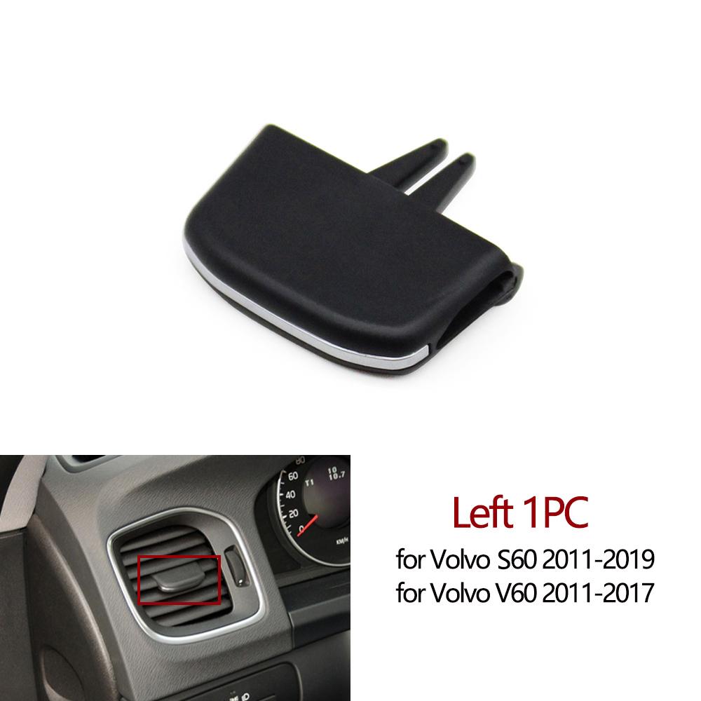 Car Accessories Front Air Conditioning Air Vent Outlet Tab Clip Slider For Volvo S60 V60 2011 2012 2013 2014 2015 2016 2017 2018