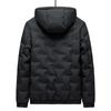 Mens Lightweight Short Down Jacket Teens Plus Size Youth Winter Outerwear With Hood