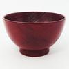 Maeju Lacquerware Wooden Soup Bowls Pair Miyako 4E-143