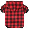 Plaid Dog Hoodie Sweatshirt Sweater for Large Dogs Cat Puppy Clothes Coat Warm and Soft(L)