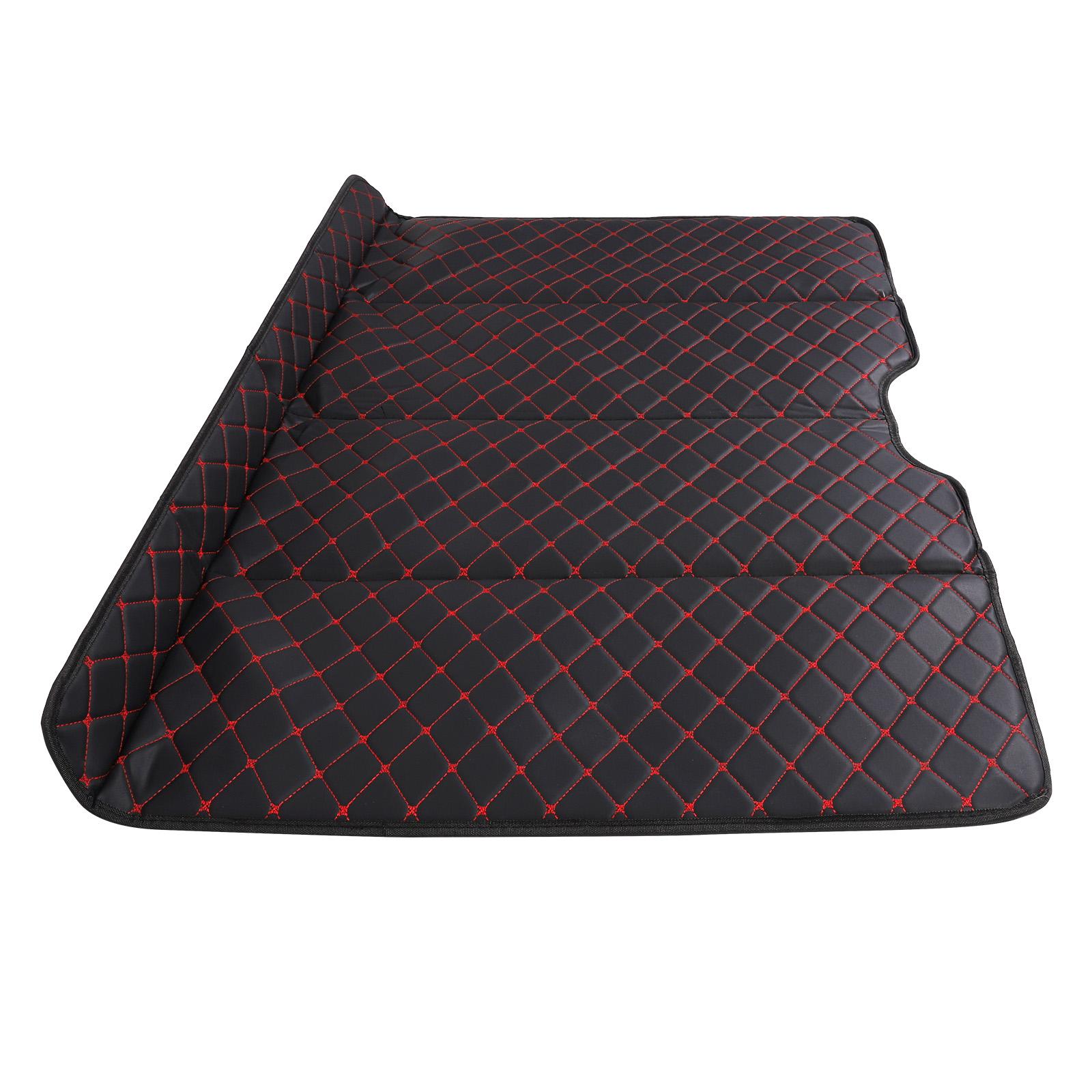 

Автомобильный матрас из ПУ кожи, портативный, для путешествий на заднем сиденье, универсальный, складная кровать-матрас для путешествий на автомобиле чёрный