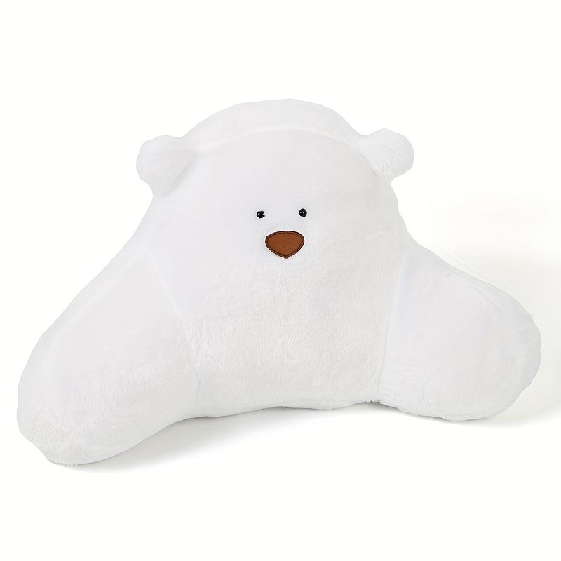 KKJOY Bear Shaped Car Headrest And Lumbar Support Versatile Automotive Interior Decorations Suitable for All Vehicle Models
