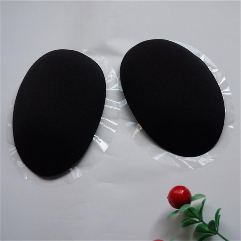 2Pcs Adhesive Mens Chest Muscle Pads Reusable Invisible Silicone Fake Chest Stickers Muscle Push-up Pads Enhancer Gifts