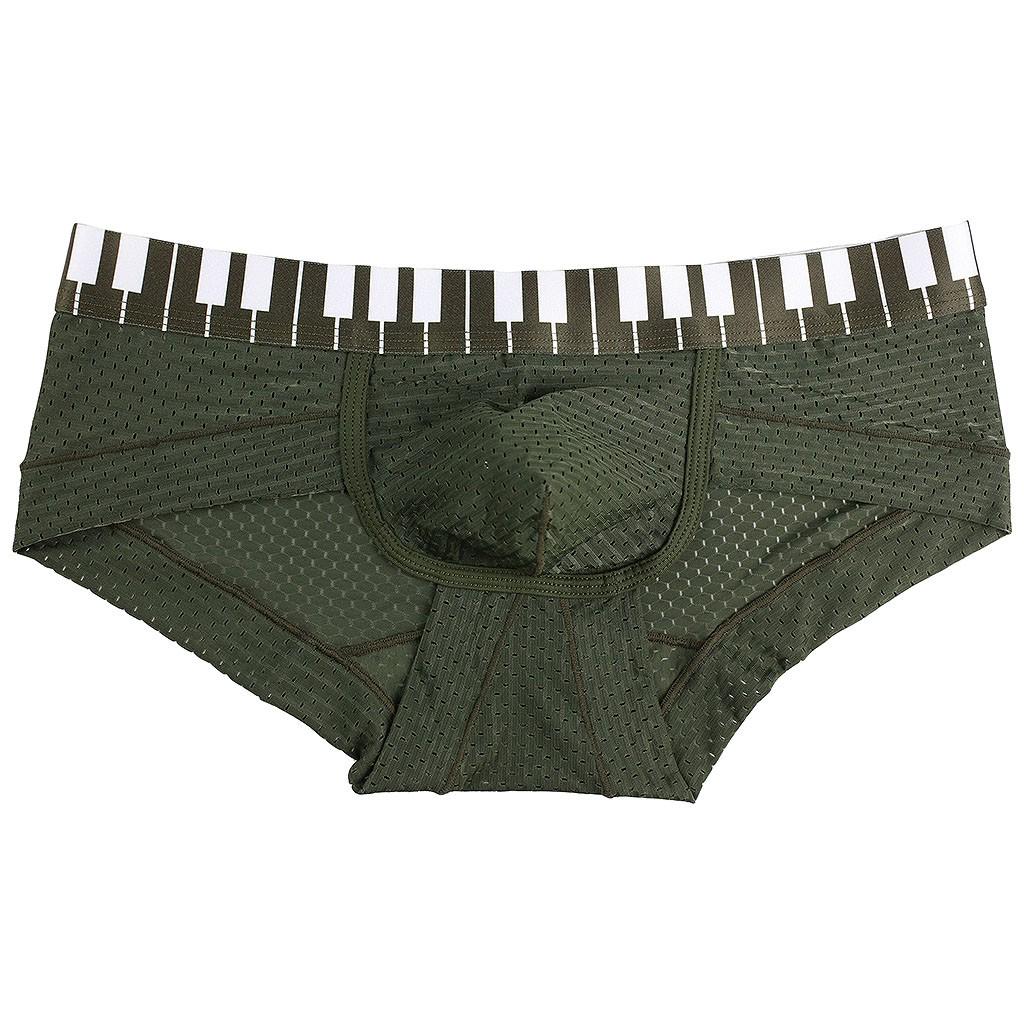 Мужское сетчатое нижнее белье с низкой талией — фото 3