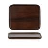 Household Snack Fruit Plate Simple Kitchen Serving Platter Black Walnut Tea Tray  Teaware Trays