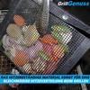 GRILLGENUSS Grill Bag BBQ Grill Bag Grill Basket Grill Grid Heat-resistant 2-pack