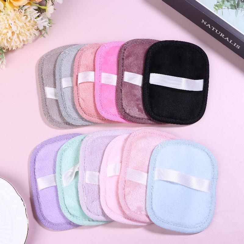 1Pcs Face Towel Cloth Reusable Makeup Remover Pads Washable Make Up Towel Cosmetics Washable Makeup Towel Cleaning Pads