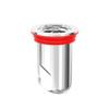 Round Shower Floor Drain Cores AntiOdor Self Closing Floor Strainer Hair Catcher for Bathroom Kitchen Balcony Garage