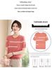 Women's Ice Silk Short Sleeve Knit T-shirt - Summer 2026, Stylish, Loose Slimming Fit, Lightweight & Fashionable for Moms