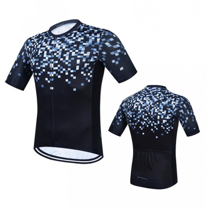 Men Women Cycling Jersey Short Sleeve Bike Shirt Breathable Quick Dry Road Mountain Riding
