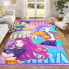 Kpop demon hunters Carpet Door Mat for Living Room or Bedroom Protective Mat Under Chair Office Decoration Christmas Gift Birthday Present