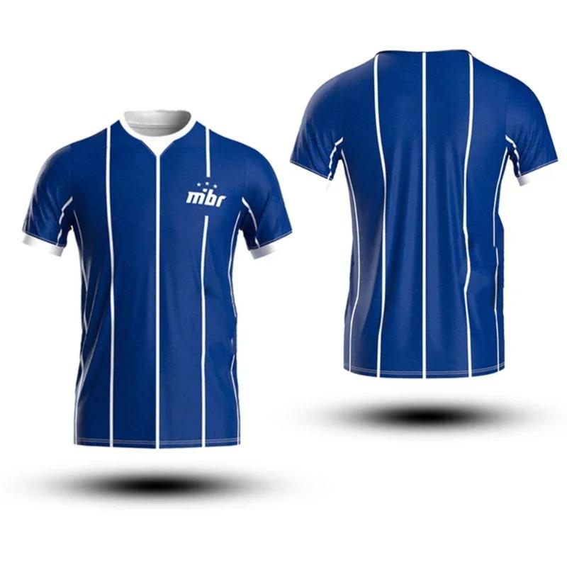 Summer Fashion Outdoor Breathable Uniform Custom Player T-shirt Breathable Sports Shirt Men's and Women's Street Top
