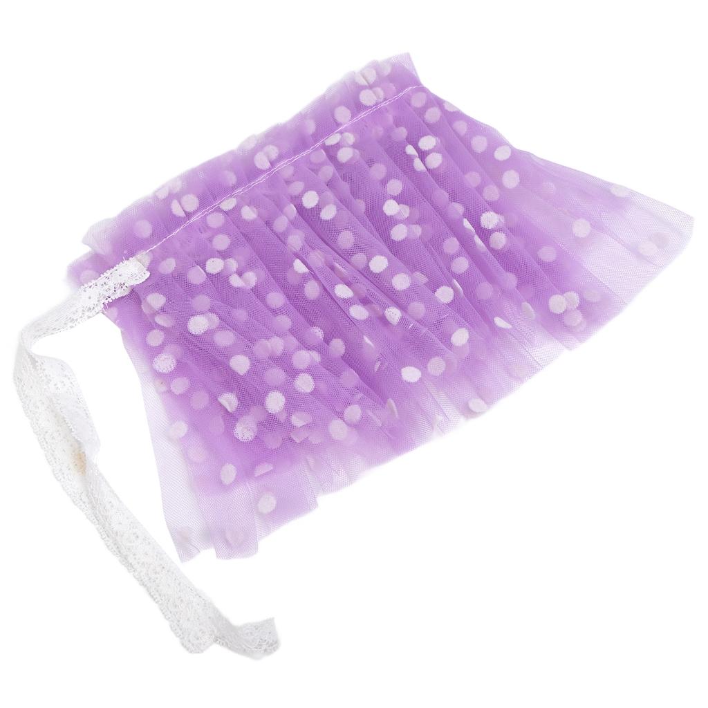 Baby Photography Mesh Skirt Soft Cute Newborn Photo Prop Princess Dress with Crown for Toddler Girls