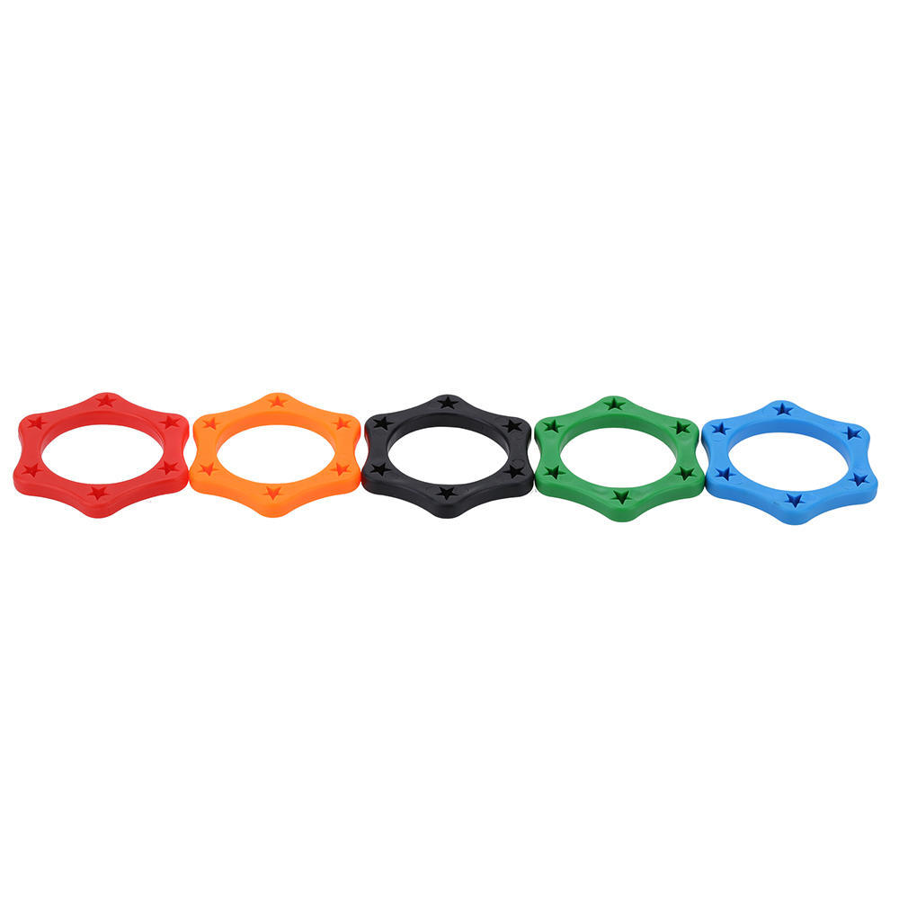 5st Gummi trådlös handhållen mikrofon Antirullningsskyddsring