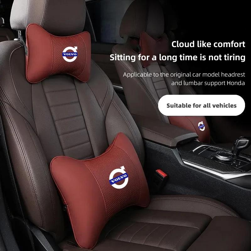 Autokopfstütze/Lendenwirbelstütze Auto Nackenkissen Lendenkissen Für Volvo Xc60 Xc90 V40 V60 S60 V50 V90 S80 C40 XC40 V70 XC70 C30 C70