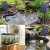 2.5W Solar Oxygen Pump/Pond Pump, with Air Bubble Stones and Pipe, Improve Pond Circulation, for Fish Tank Aquarium Pond Etc