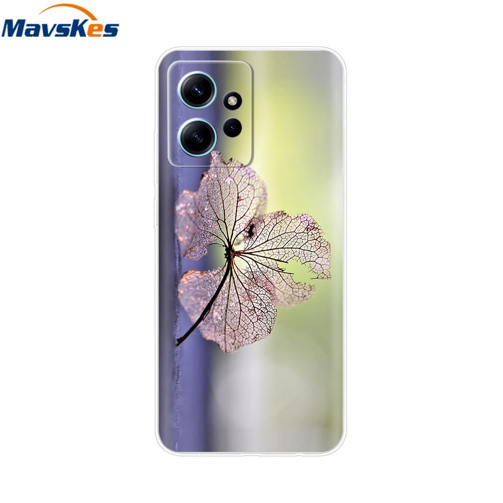 For Redmi Note 12 4G Case Note12 Pro TPU Silicone Shockproof Clear Phone Covers For Xiaomi Redmi Note 12 Pro Note12 Soft Fundas