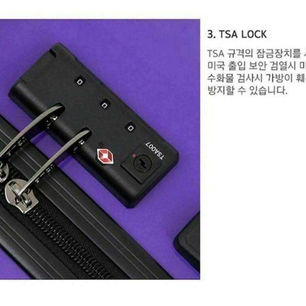 [USED] Bt21 Suitcase, Carry-on Suitcase, Star SHOOKY 24-inch