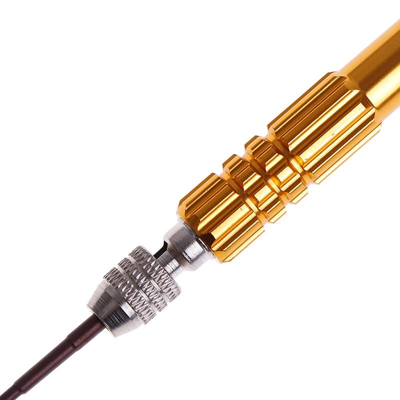 Multifunction Mini Blade Screwdriver With Replacemet Head Anti Slip Repair Tools