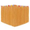 Straw Color Table Skirt 60CM Party Decor Hanging Ornament for Home Door Curtain
