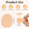 20 Pcs Make Up Sponges For Foundation, Round Makeup Sponges, Nude Round Makeup Sponge, Cosmetic Foam Rounds Cosmetic Sponge for Liquid Foundation