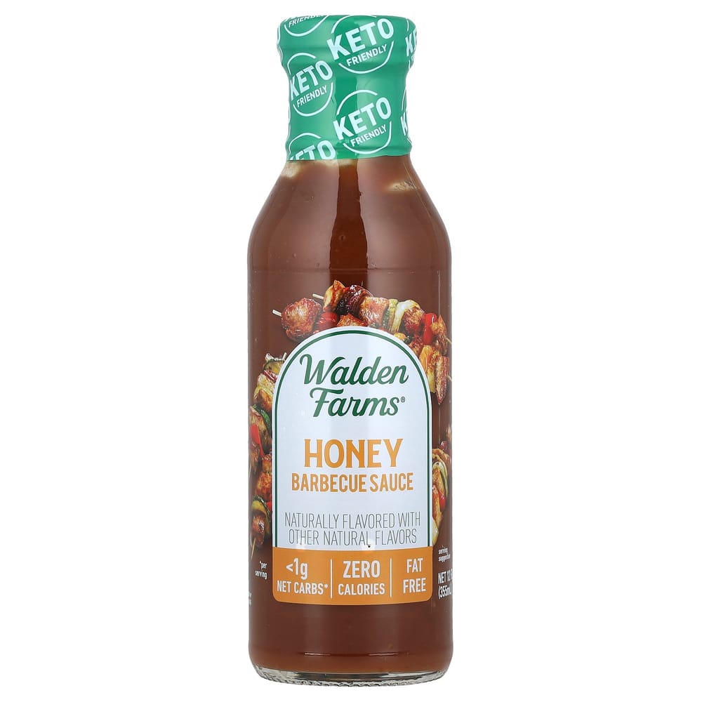 Walden Farms Honey BBQ Sauce, 12 fl oz (340g)