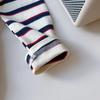Girls' Rabbit Police Officer 2-Piece Set: Striped Shirt & Suspender Skirt for Casual Wear (Style AQB039)
