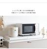Miyatake Seisakusho Microwave Lower Tray Avenir Full Slide Rail Width 80 X Depth 40 X Height 5cm Double Finished Product WH White TY-002