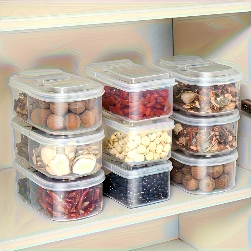 Refrigerator Fresh-Keeping Box, Microwave Heatable, Suitable for Food, Fruits, Star Anise and Cloves, Spices, Snacks, Fruits, Etc.