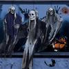 Hanging Ghost Halloween Decoration Scary Realistic Poseable Skeleton Decor Spooky Atmosphere Layout Prop for Haunted House