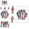 Pvc 12pc Fortnight Action Figure Pack Game Collection Toy Doll Playset