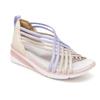 Summer large size wedge heel sandals women's woven fish mouth color matching women's sandals beach shoes