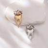 Cartoon Tooth Pins Protect Your Dental Enamel Pins Dentist Doctor Clothes