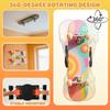 Skateboard Wall Bracket 360° Rotation Skateboard Display Holder Universal Adjustable Skateboard Wall Organizer for Home Decor