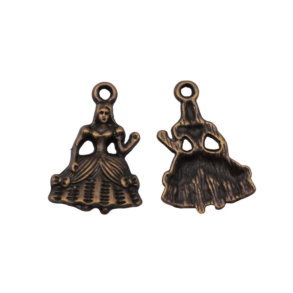 Dancing Boys Charms Girls Pendants For Dance Themed Jewelry Accessories Alloy