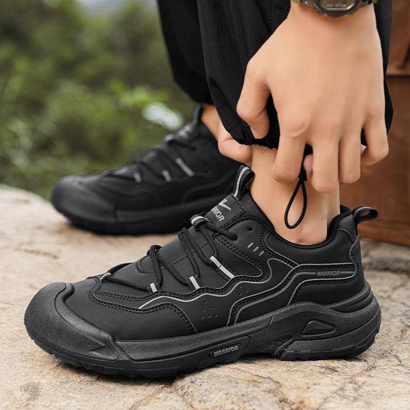 Warrior Fashion Simple Casual Sports Trendy Versatile Balance Support Durable Lightweight Breathable Non-Slip Low-Top Climbing Shoes WXY(S)-5485N03