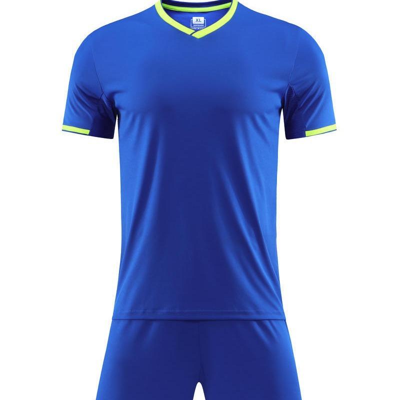 Summer New Soccer Uniform Set Team Competition Training Short Sleeve Adult Kids Team Uniform Quick Drying Jersey
