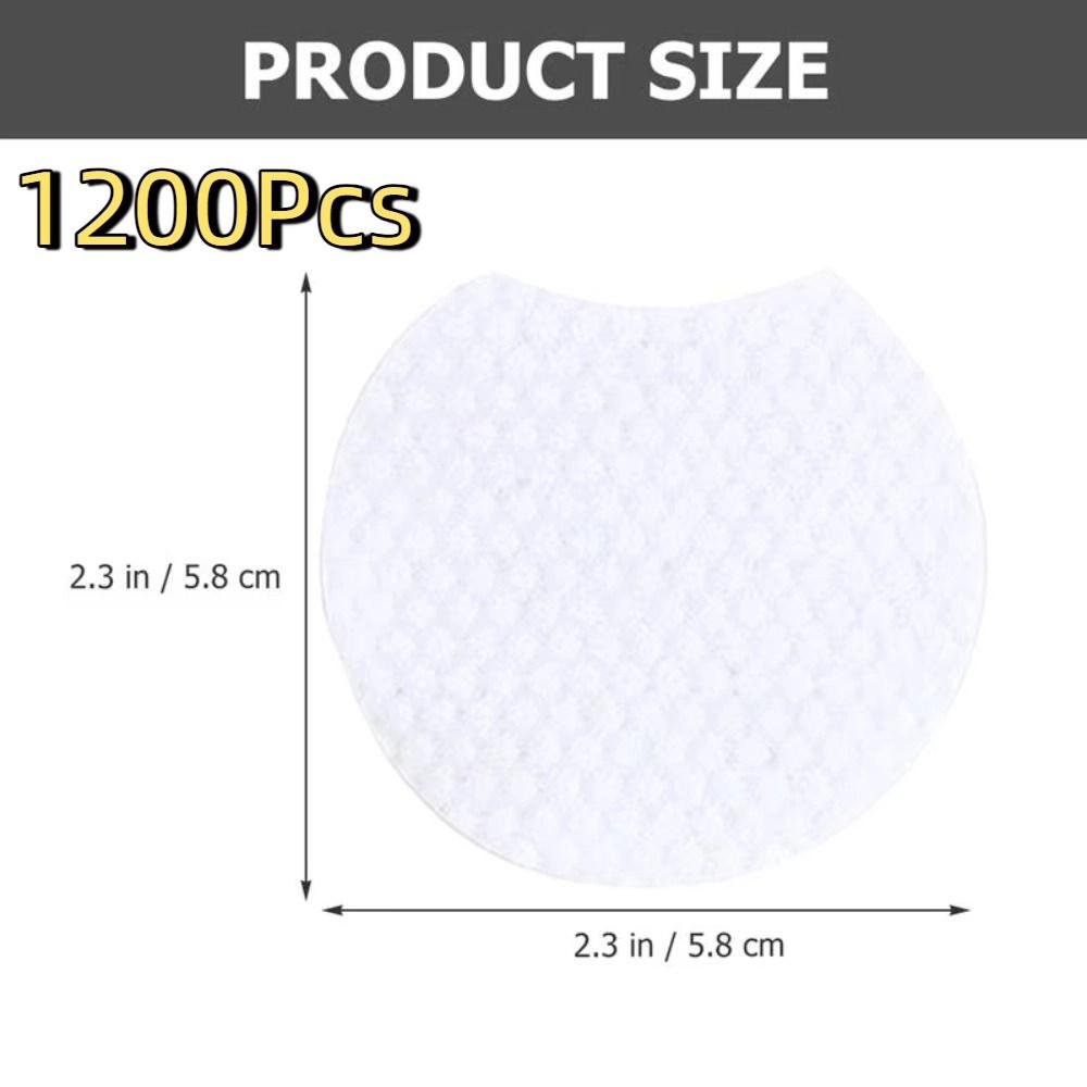 1200Pcs Disposable Facial Cleansing Pads Soft Face Makeup Cotton Pads Wet Compress Cotton  Girl