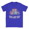 Jesus Last Set Glitchy DJ EDM Techno Rave T Shirt Beach  Cotton TShirts For Mens Short Sleeve Streetwear Top Tees