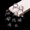 10Pcs 5Mm-14Mm Hose Clamp Stainless Steel Tube Spring Clips Fuel Line Hose Clamps Sealing Pipe Clips For Boats Motorcycles
