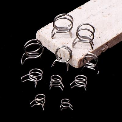 10Pcs 5Mm-14Mm Hose Clamp Stainless Steel Tube Spring Clips Fuel Line Hose Clamps Sealing Pipe Clips For Boats Motorcycles