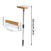 Pizza Oven Brush With Scraper Barbecue Brush For Outdoor Grill Washable Barbecue Grill Cleaning Tool For Home Commercial