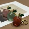 Fruit Creative Cute Transparent Bag Keychain Pendant