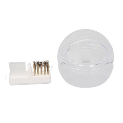 Nagelreinigungsbürstenbox Professionelle Tragbare Maniküre Polierbürstenbox für Nagelkunst Schönheit