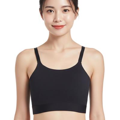 [minette Earth] Slimming Flat Bra - Makes Breasts Appear Smaller, Non-wired, Suitable for Japanese Clothing, Cross-dressing, Breast Reduction, Prevent