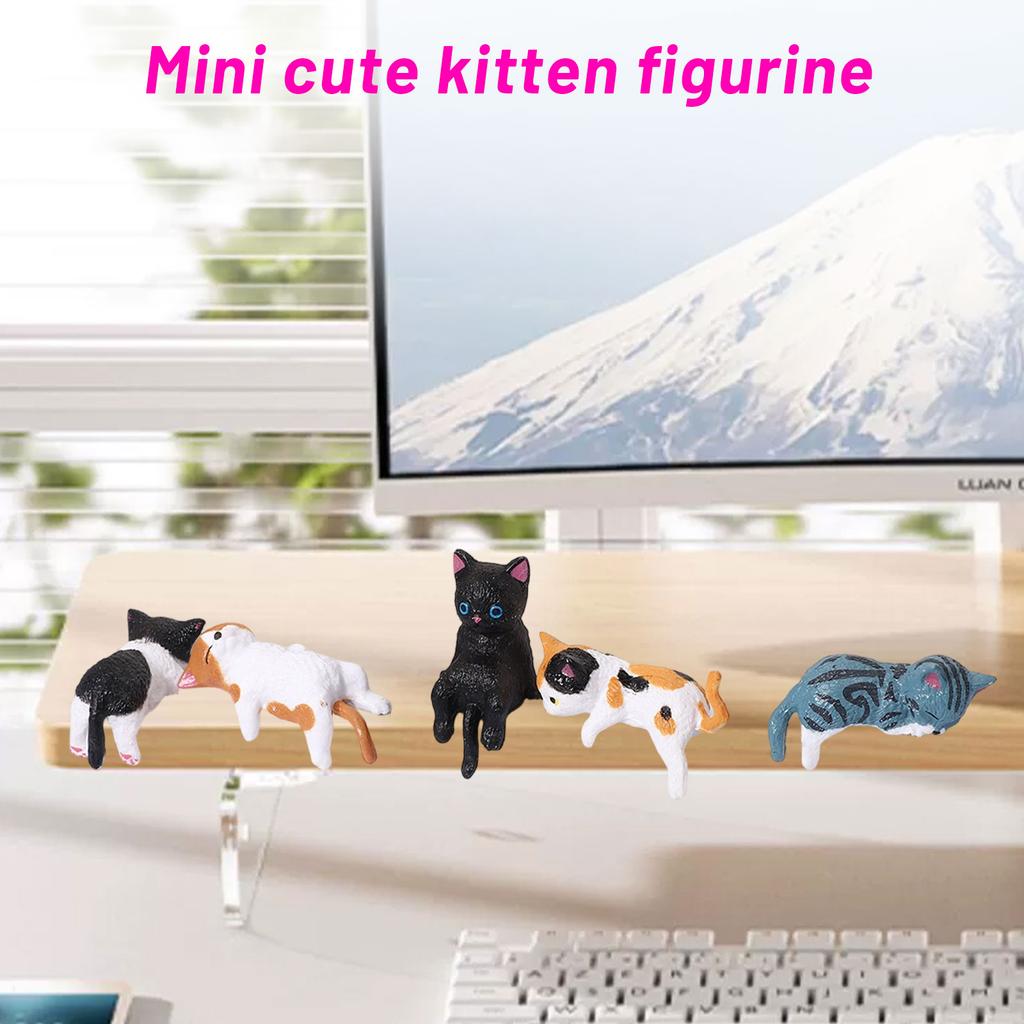 Cute Desktop Decorative Figurine For Computer, Car Dashboard Or Display Edge Decoration